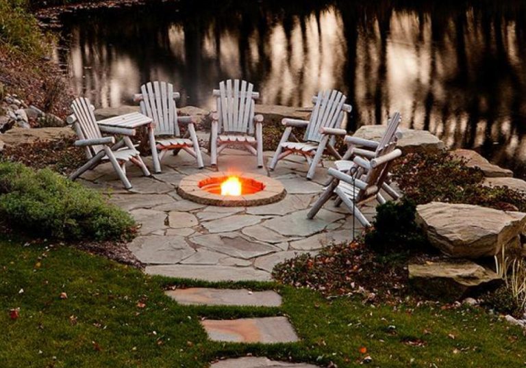 Outdoor Firepit_ by amigos interlock services