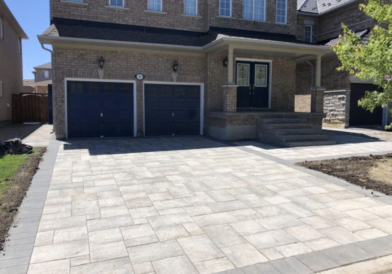 Stone Driveway by amigos interlock services (1)