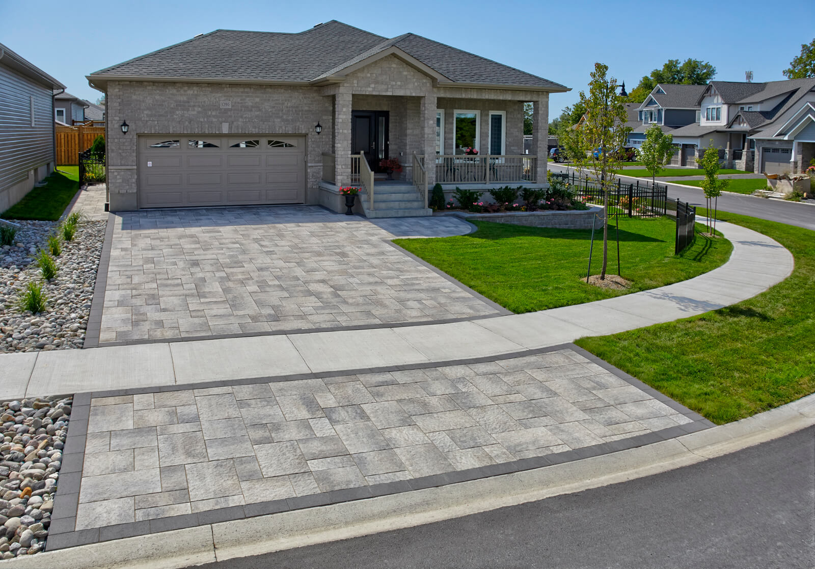 Paving stone projects in York Region, Canada