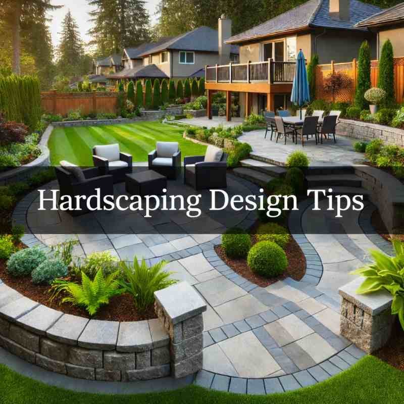 Hardscaping design tips
