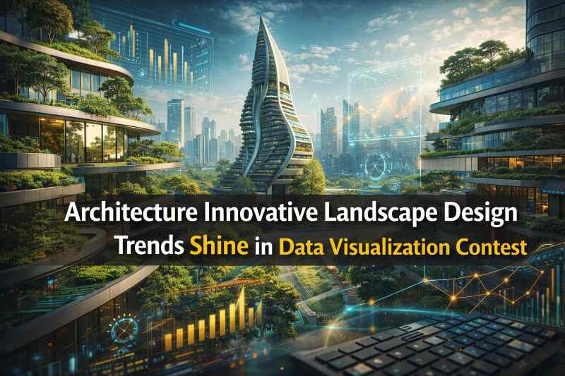Architecture Innovative Landscape Design Trends Shine in Data Visualization Contest