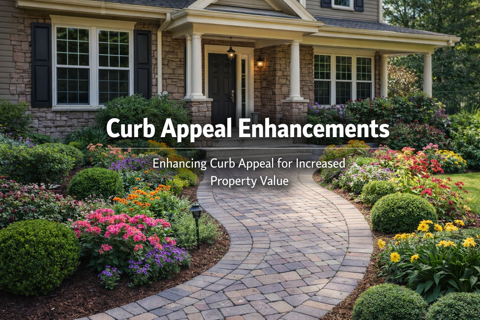 Curb Appeal Enhancements Enhancing Curb Appeal for Increased Property Value