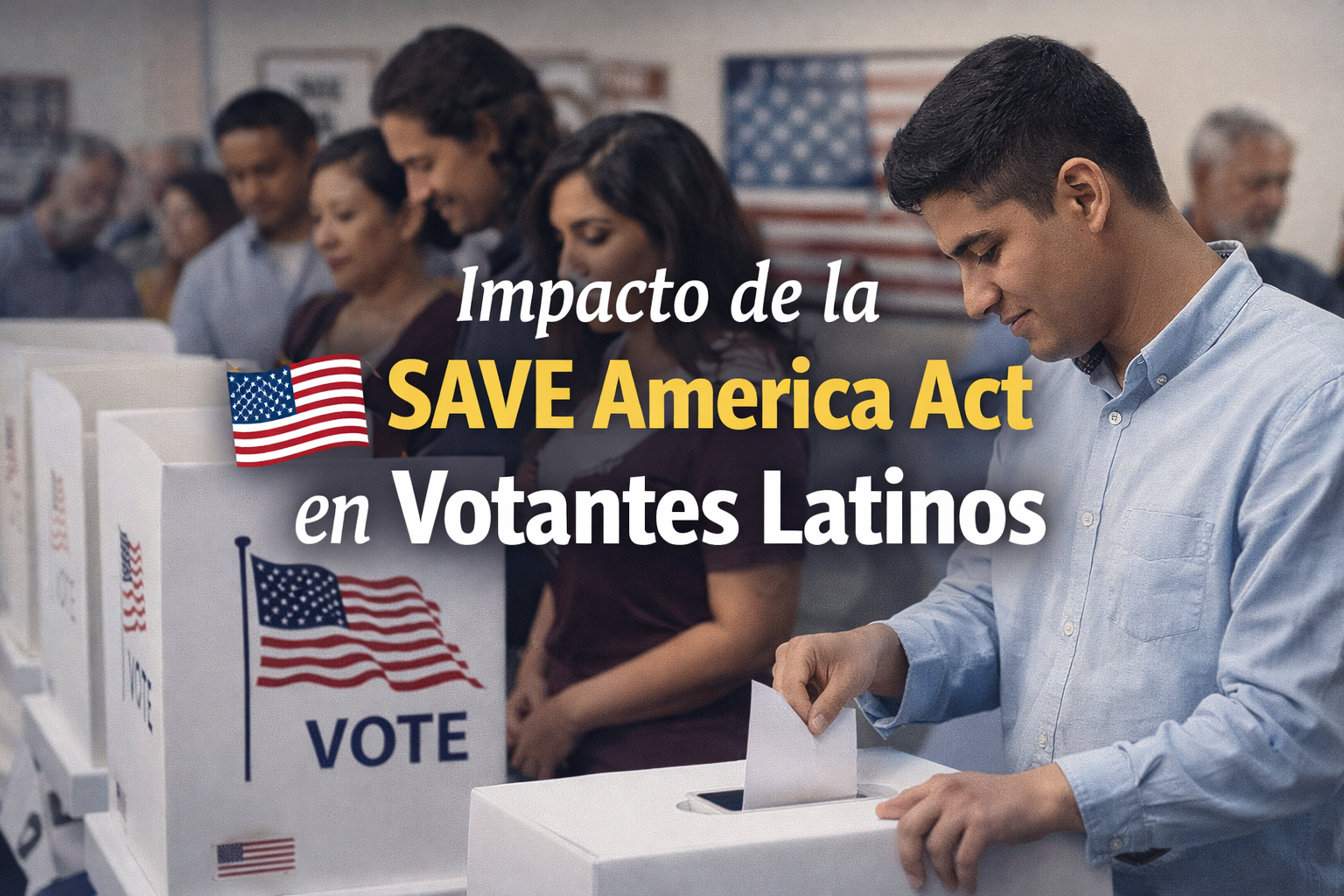Detalles sobre la SAVE America Act y su impacto en el voto en EE. UU.