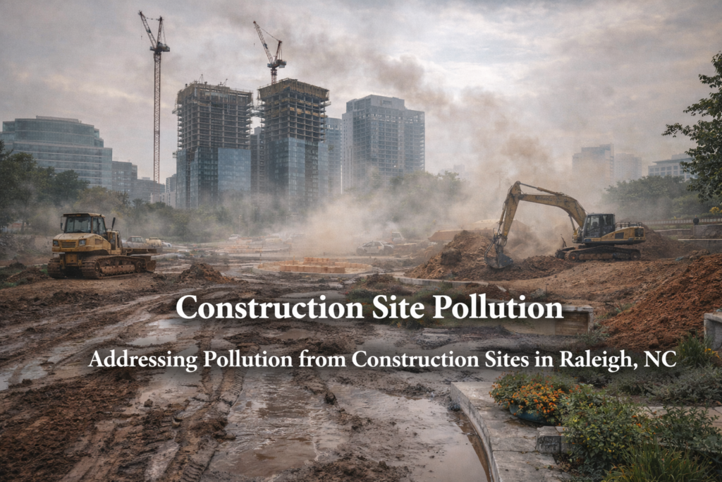 Construction Site Pollution Addressing Pollution from Construction Sites in Raleigh, NC