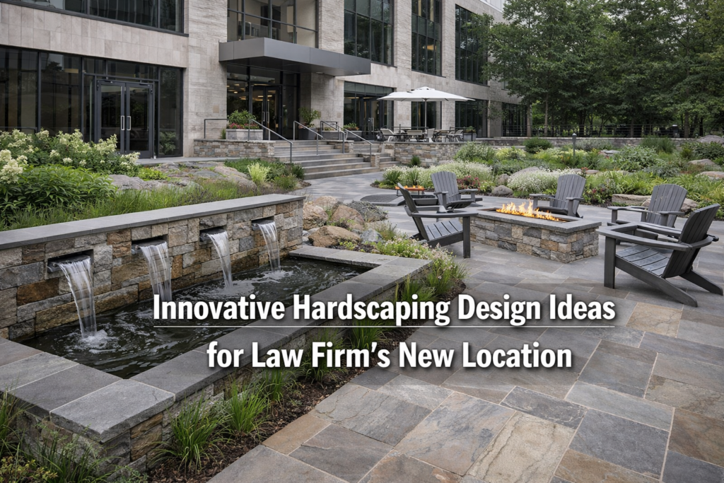 Innovative Hardscaping Design Ideas for Law Firm's New Location
