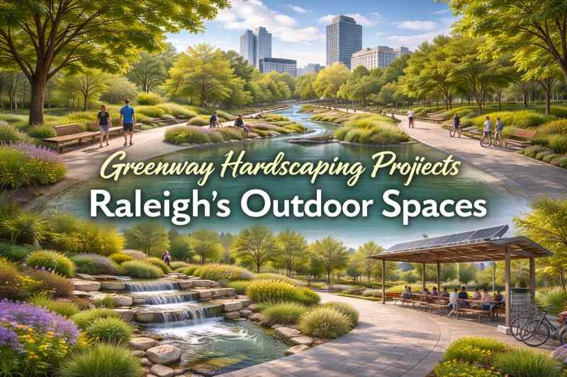 Greenway Hardscaping Projects Enhance Raleigh's Outdoor Spaces