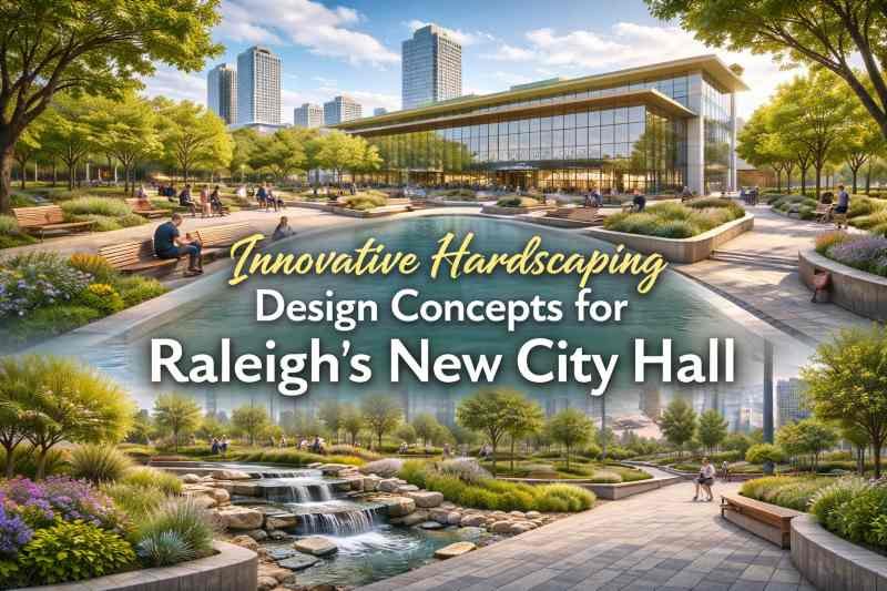 Innovative Hardscaping Design Concepts for Raleigh's New City Hall