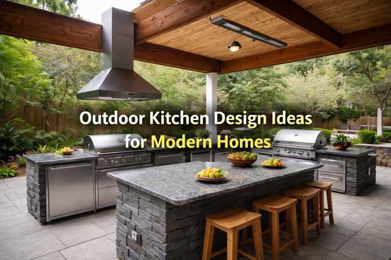 Outdoor Kitchen Design Ideas for Modern Homes
