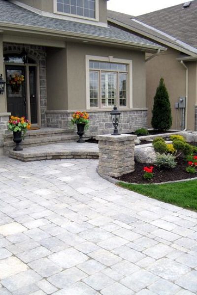 amigosinterlock.com driveway multiple color stone desing